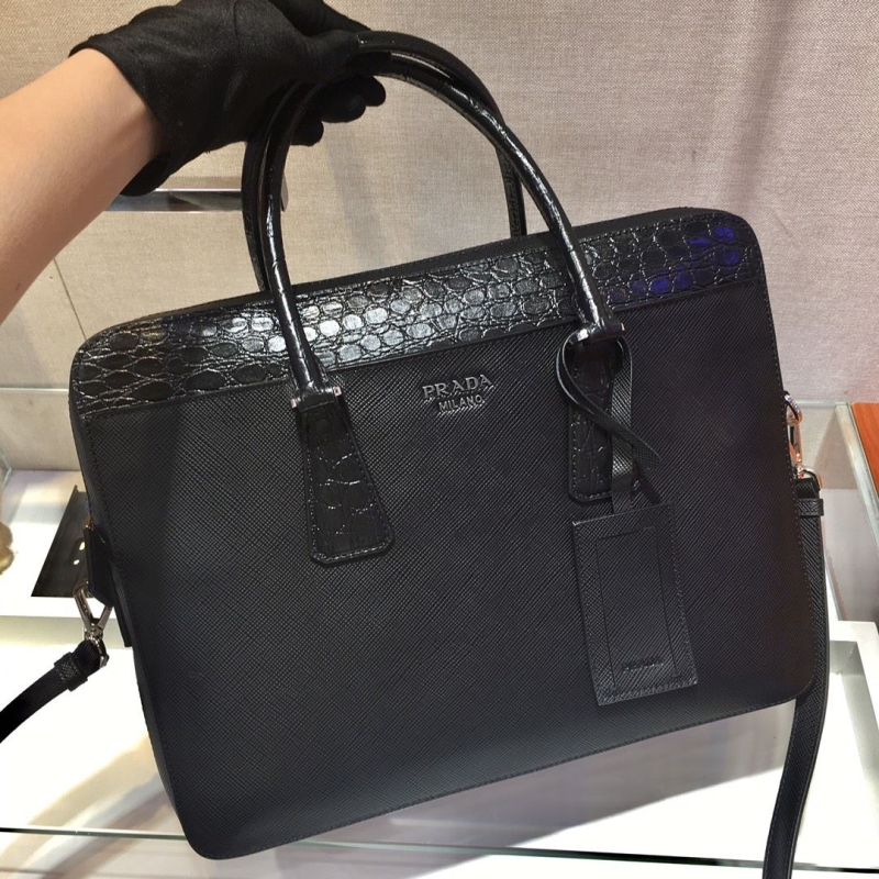 mens Pra*a briefcases